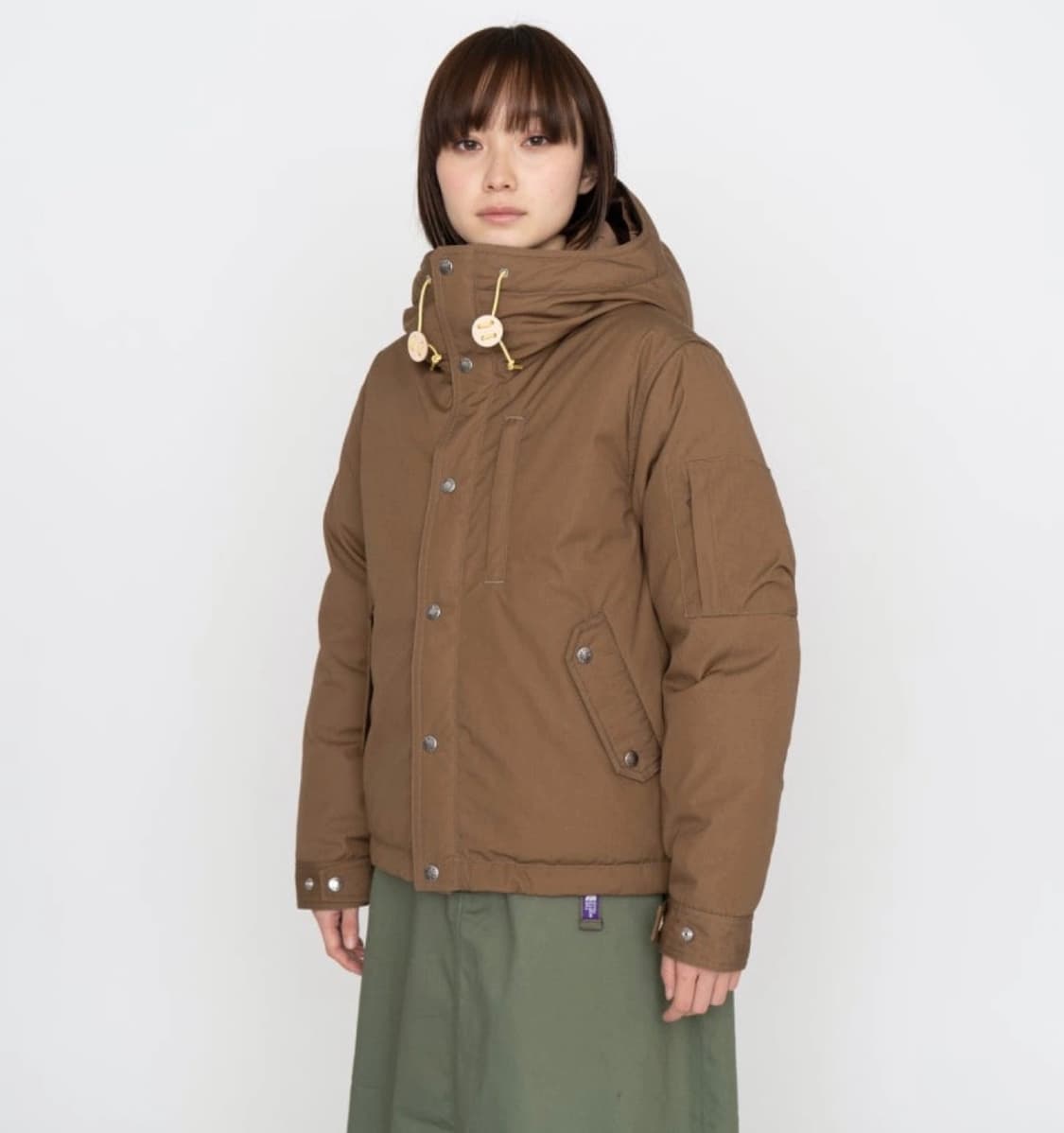 [노스페이스 퍼블라벨] 마운틴 숏 다운파카 레드 상품이미지4