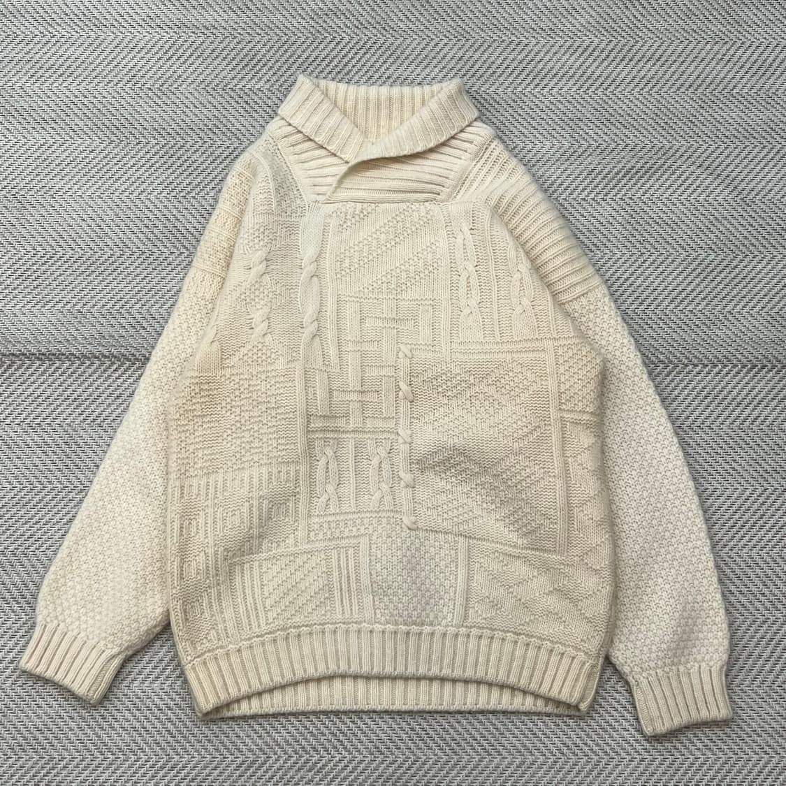 snowy peak 메리노울 니트 r2657 상품이미지1