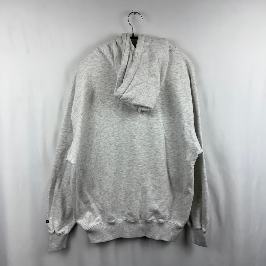 (S) 스컬프터 자수로고 후드 티 멜란지그레이 상품이미지8