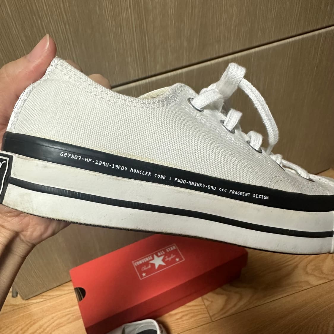 220) 컨버스 몽클레어 프라그먼트 상품이미지9