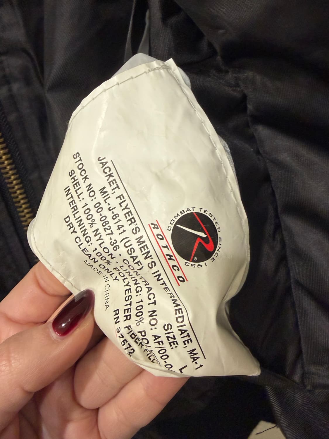 378. 로스코 ma-1 자켓 상품이미지2