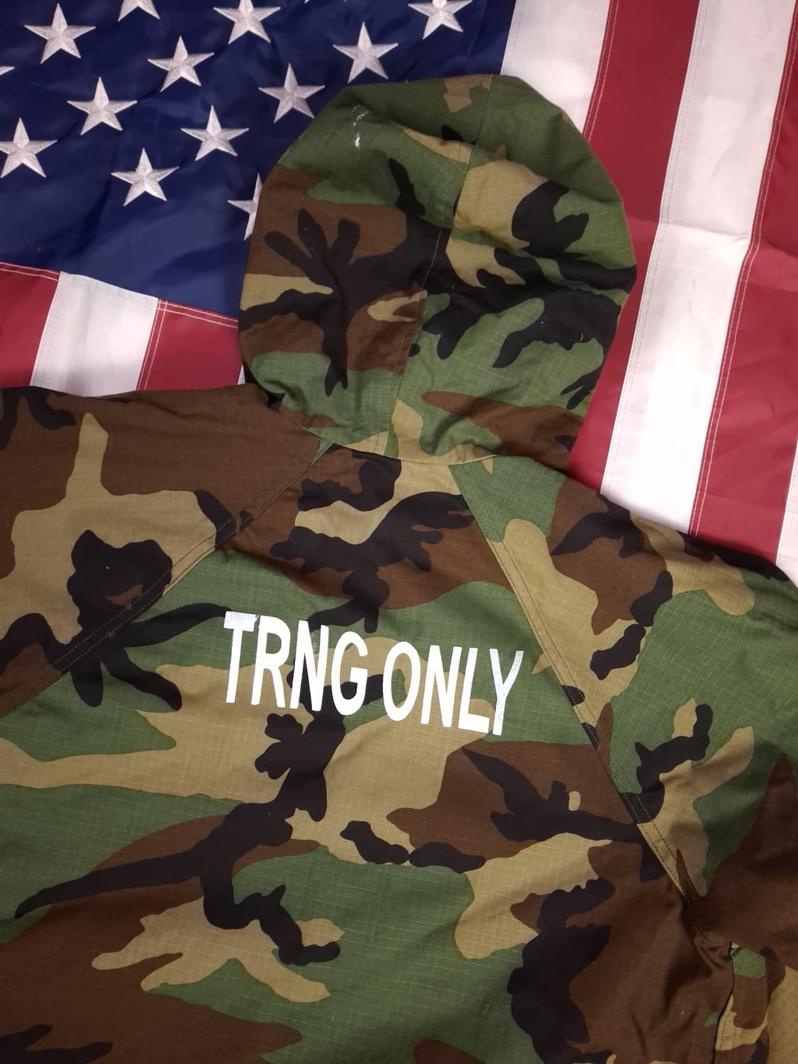 새제품급 오리지날 미군 지급용 케미칼 가스화생방복 자켓 상품이미지2