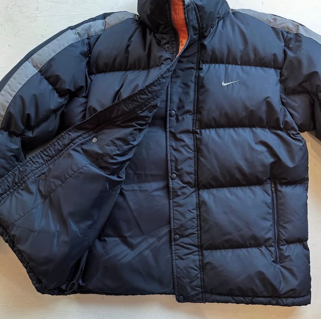 다운 함량 나이키 스우시 트랙 자켓 상품이미지5