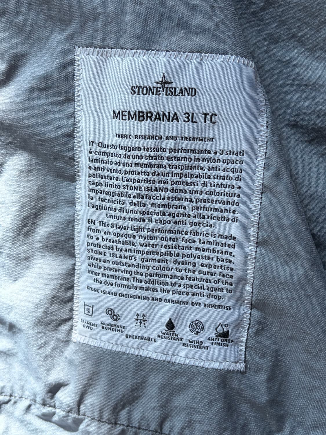 스톤아일랜드 멤브라나3L TC 21SS XL 상품이미지5