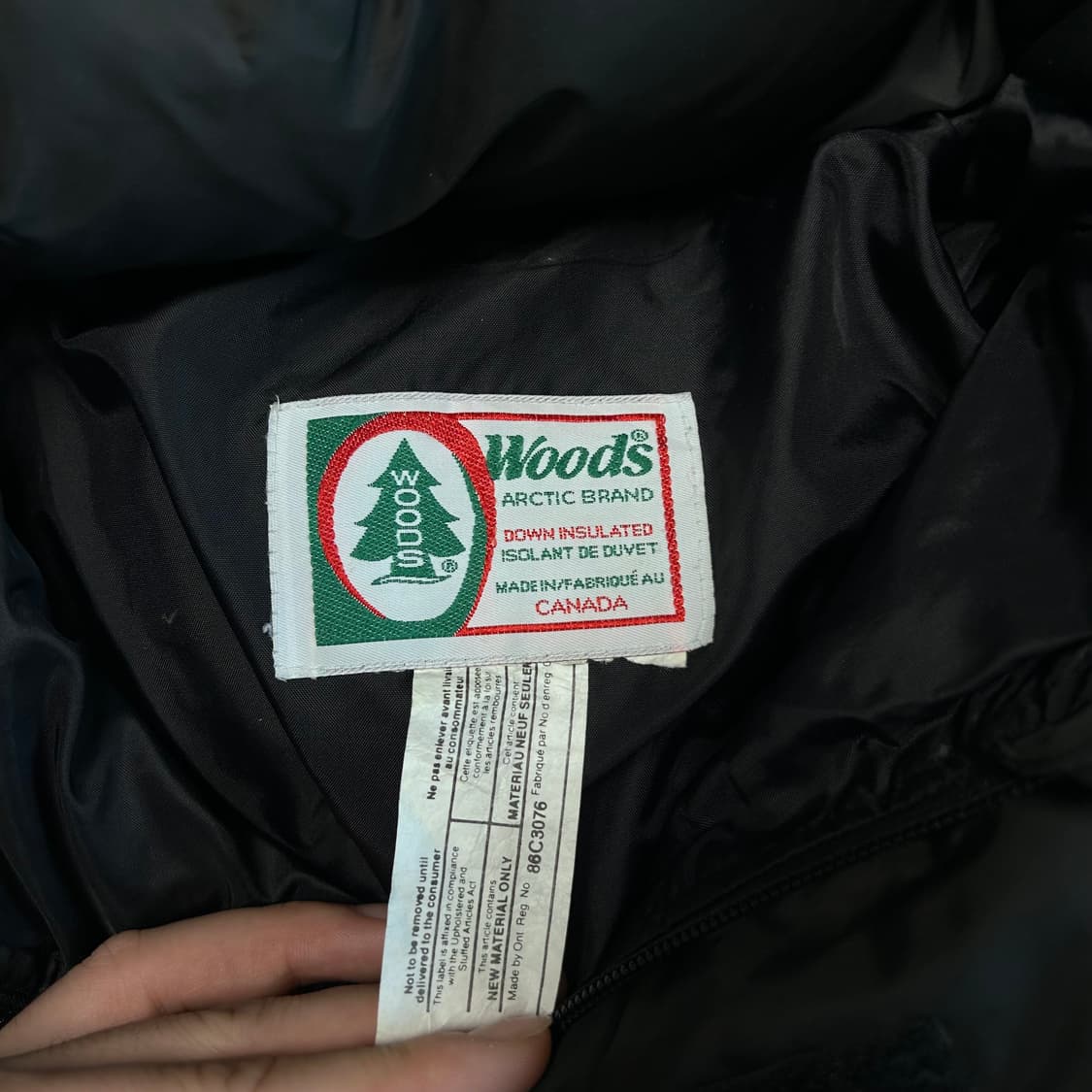 WOODS Arctic Brand 빈티지 파카 (3XL 오버핏) 상품이미지5