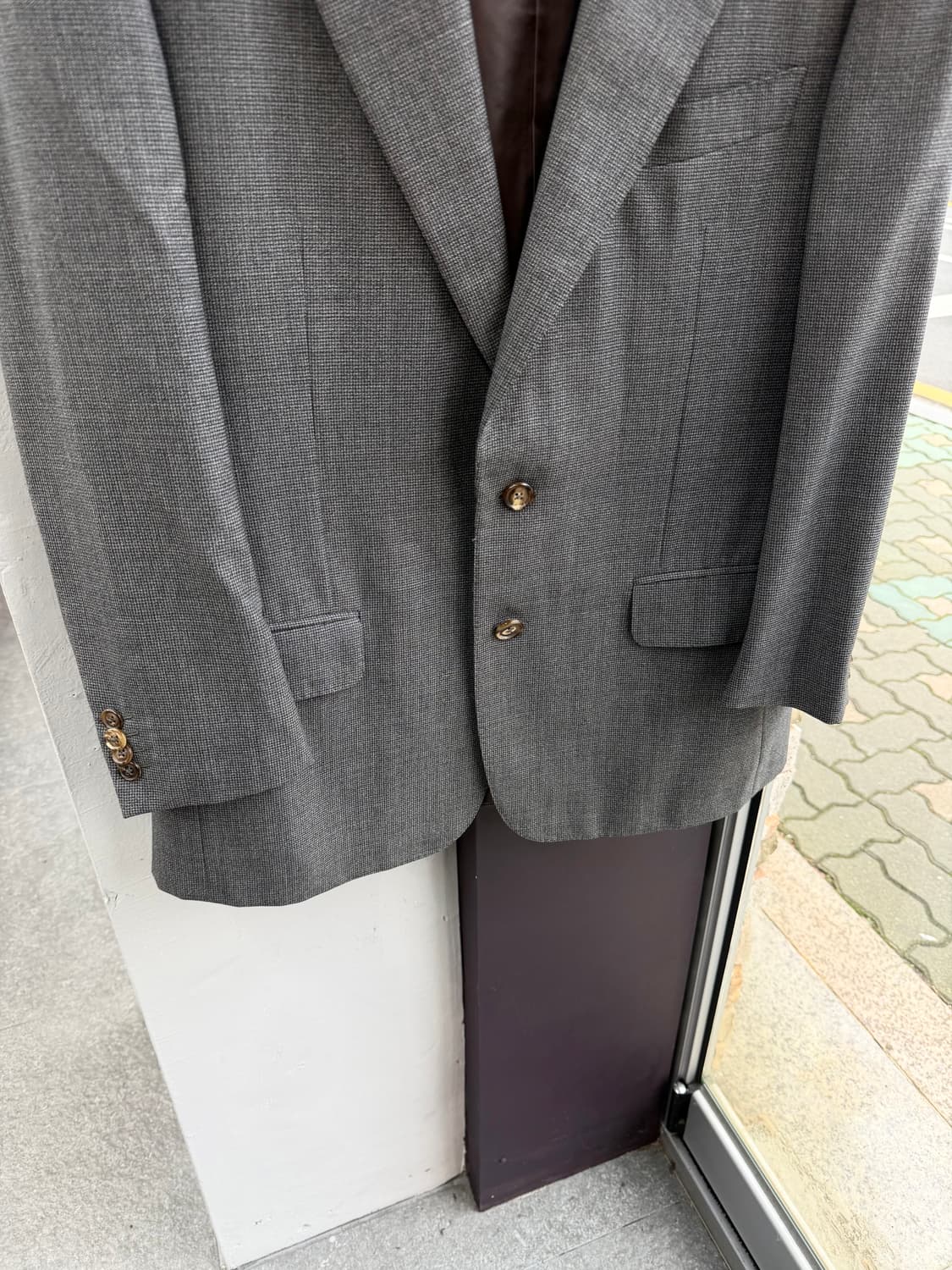 50/ 에르메네질도 제냐 2B 울 블레이저 자켓 상품이미지4