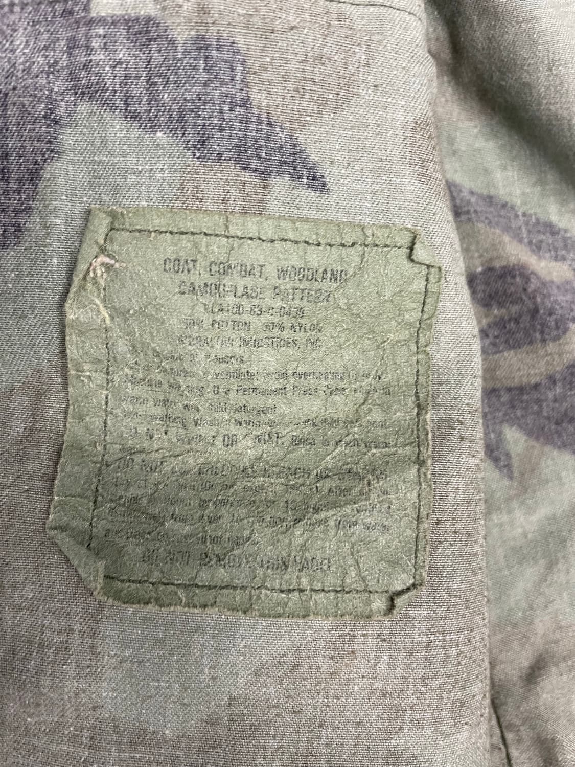 80s US ARMY BDU USMC 스텐실 상품이미지7