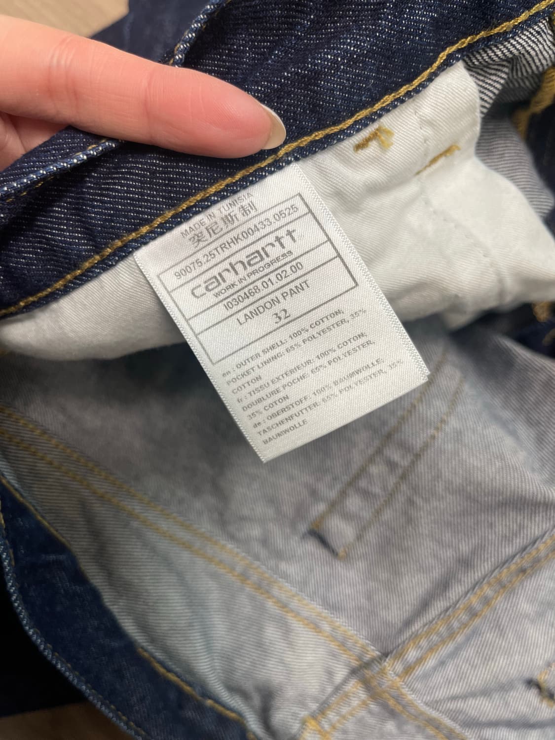 (32)칼하트윕 carhatt wip landon pants 상품이미지4