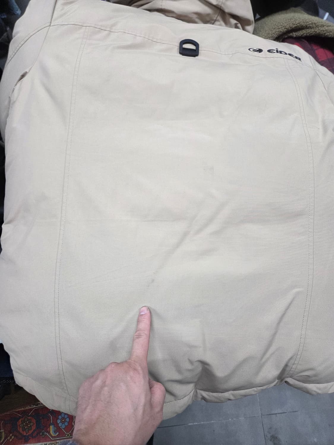 아이더 카라스 알파 다운 패딩 xxl 상품이미지8