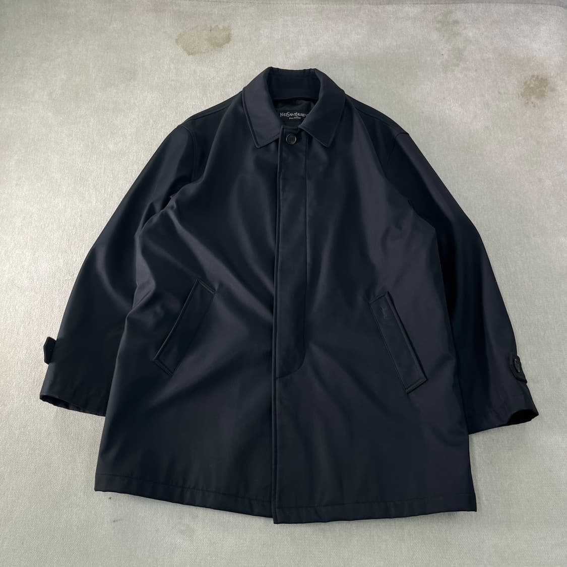 105 입생로랑 90s 폴리 하프코트 상품이미지1