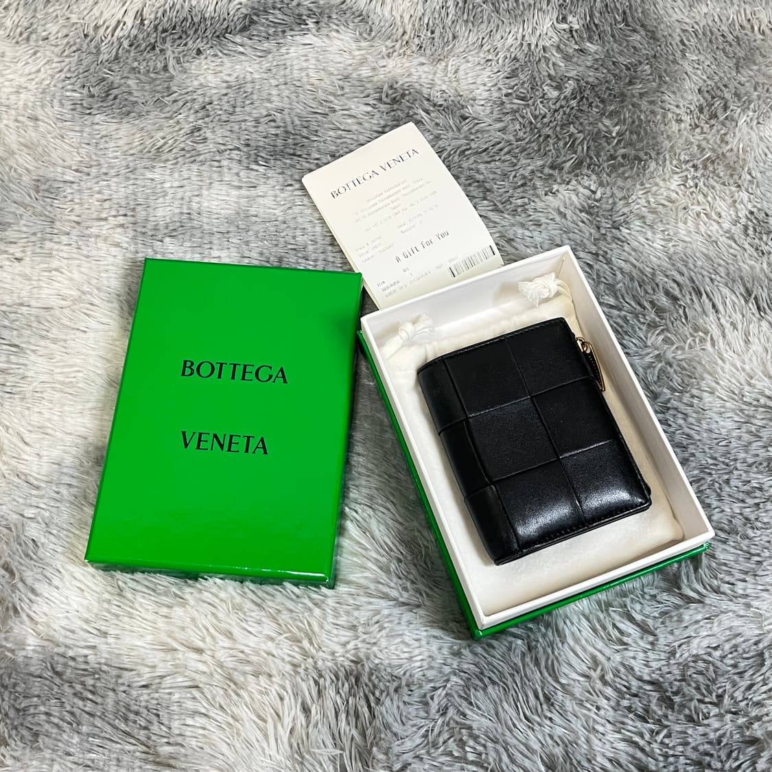 보테가베네타 인트레치아토 3단 반지갑 상품이미지1