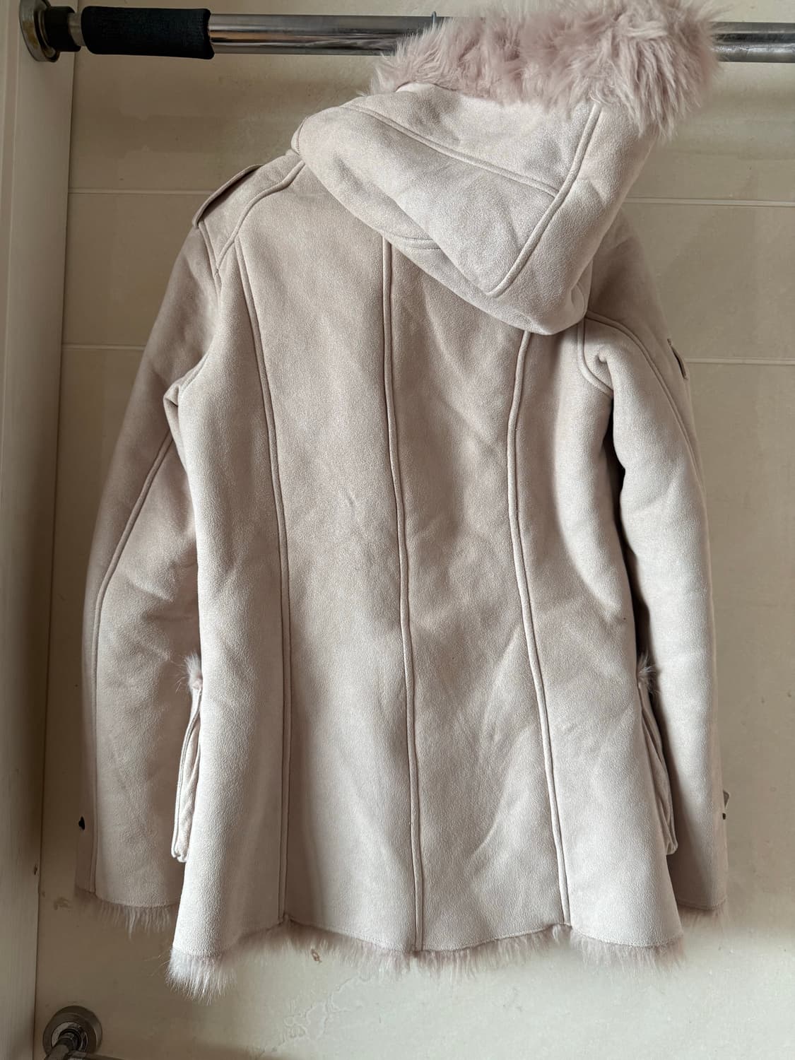 갸루 퍼 안감 코트, 더플 코트 상품이미지3