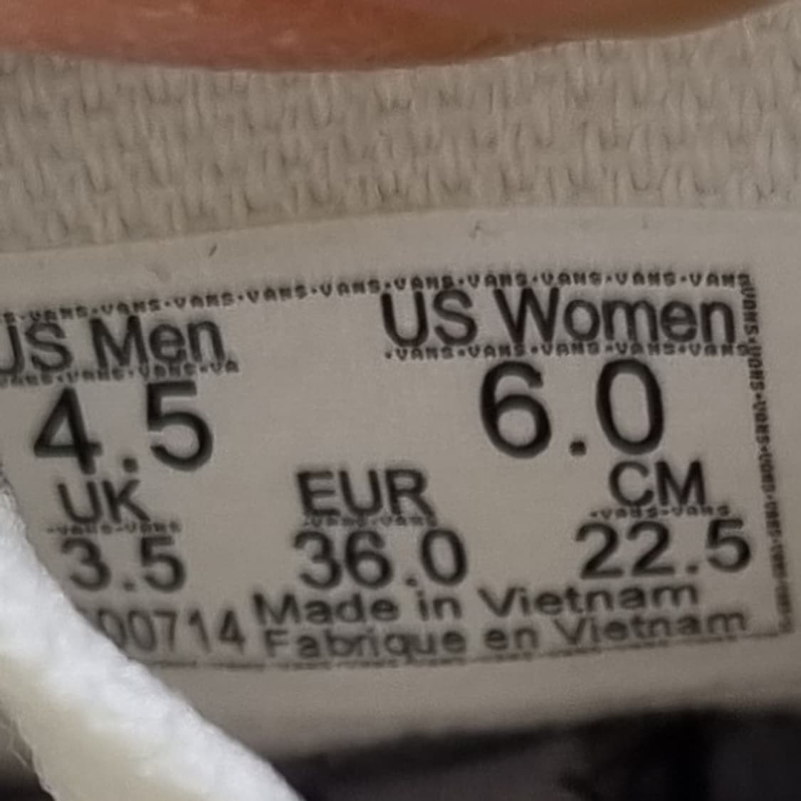 반스 스타일36 레드 스니커즈 225 상품이미지6