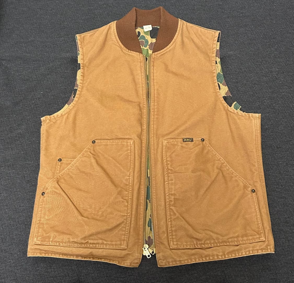 RRL 리버시블 베스트 M 판매 상품이미지1