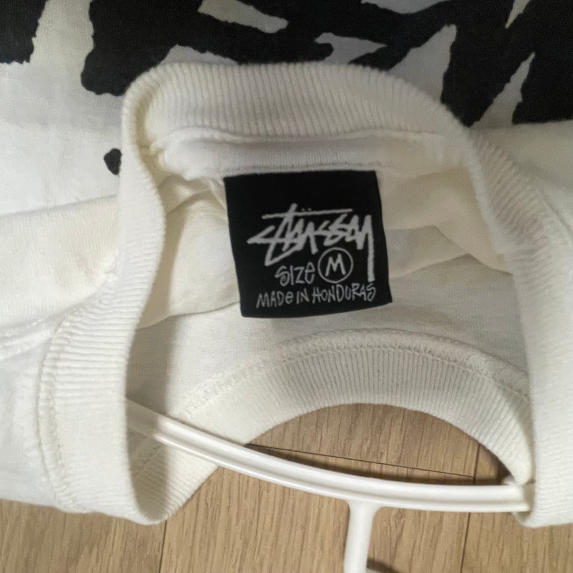 스투시 다이스 피그먼트 다이드 티셔츠 내츄럴 상품이미지4