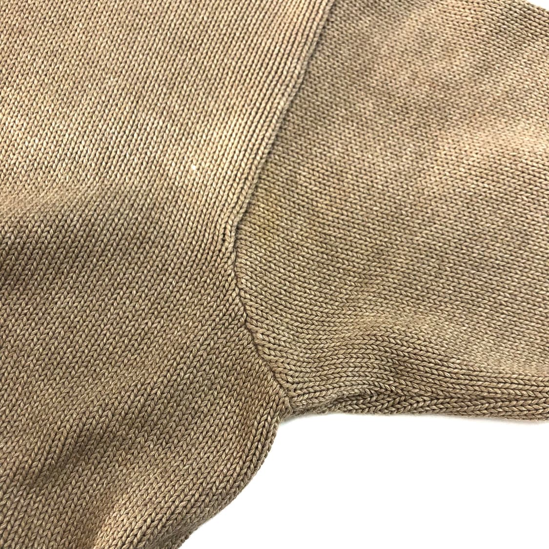 폴로 브이넥 베이지 니트 95 상품이미지6