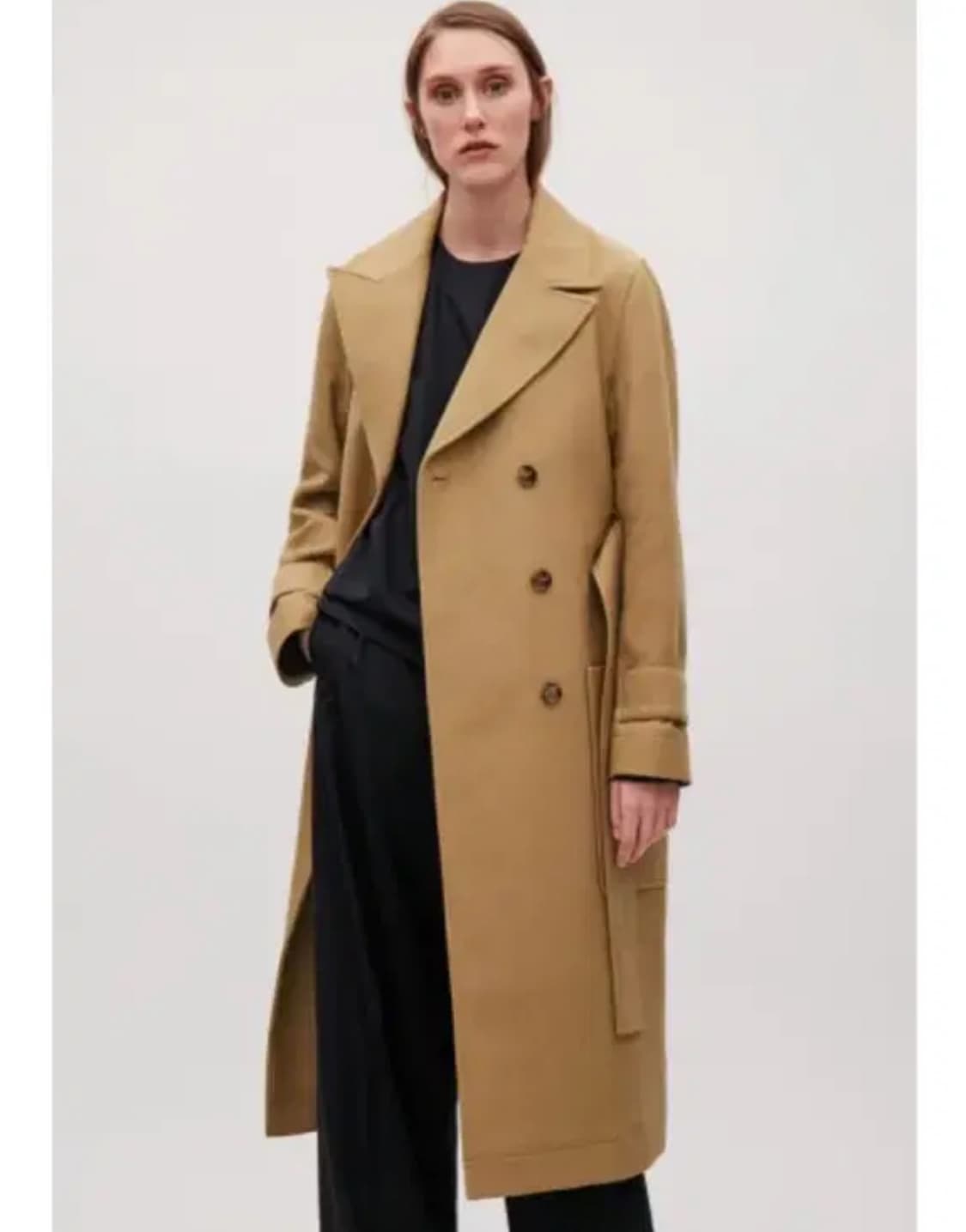 코스 라지 포켓 트렌치 코트 상품이미지2