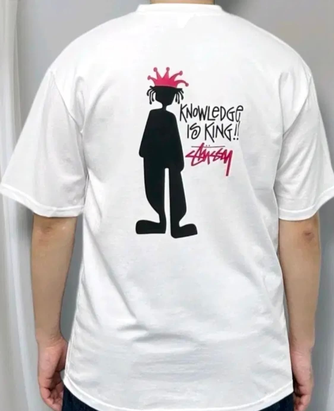 스투시 반팔 티셔츠 스트릿 무드 상품이미지2