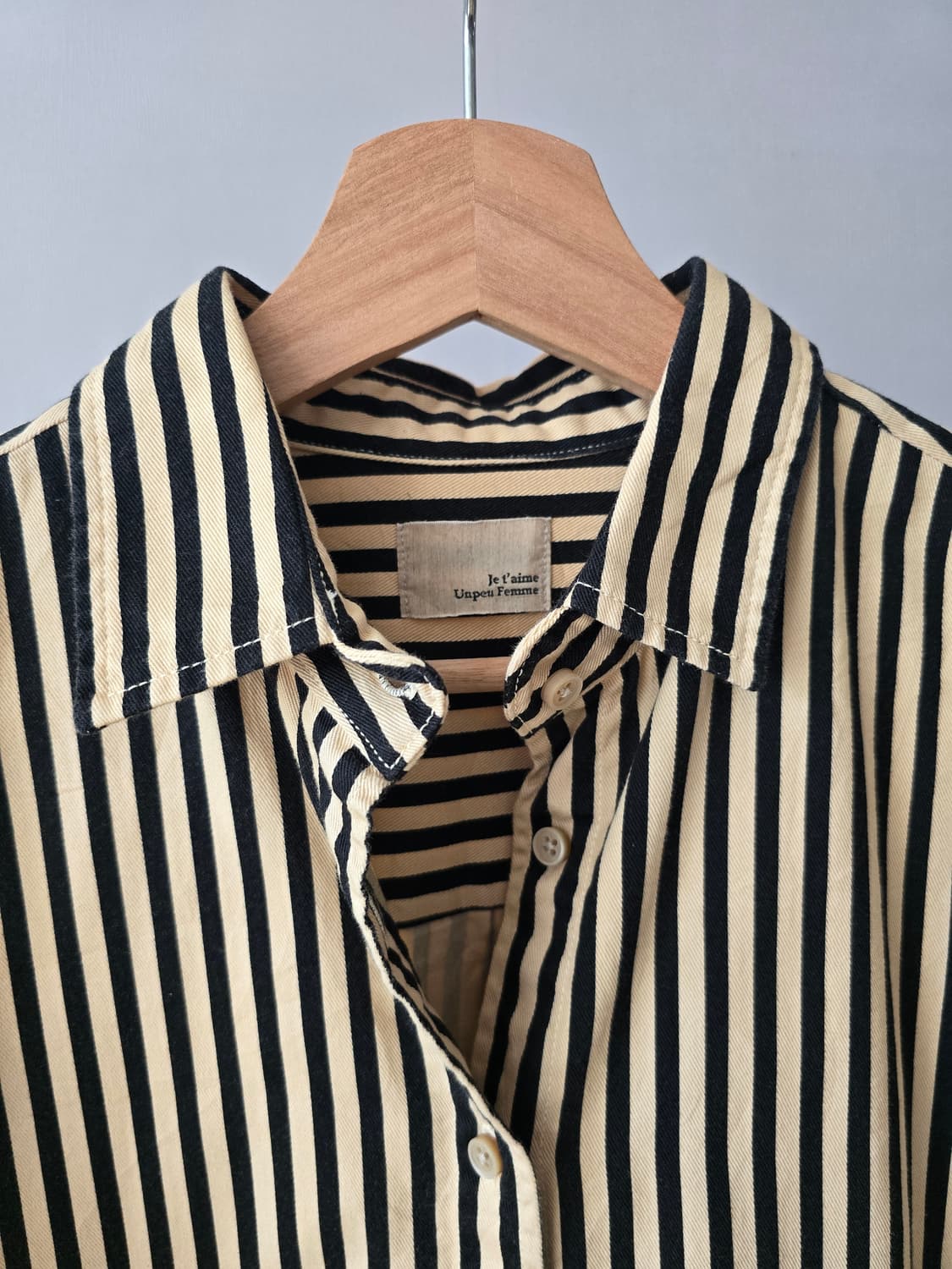 Je l’aime Unpeu Femme 스트라이프 셔츠 상품이미지1
