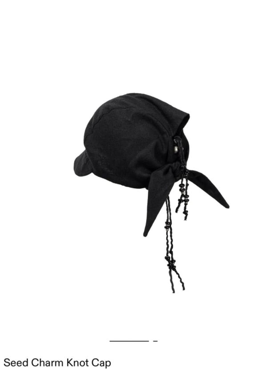 [OS] 혜인서 시드 참 노트캡 블랙 상품이미지1