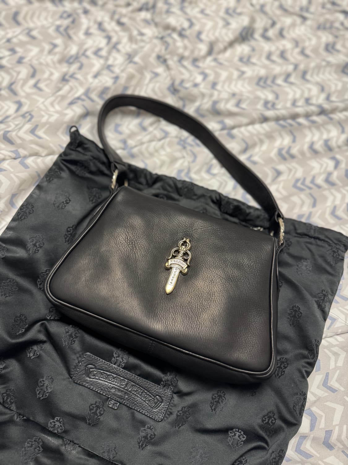 [새상품] 크롬하츠 치킨 너겟백 블랙 상품이미지1