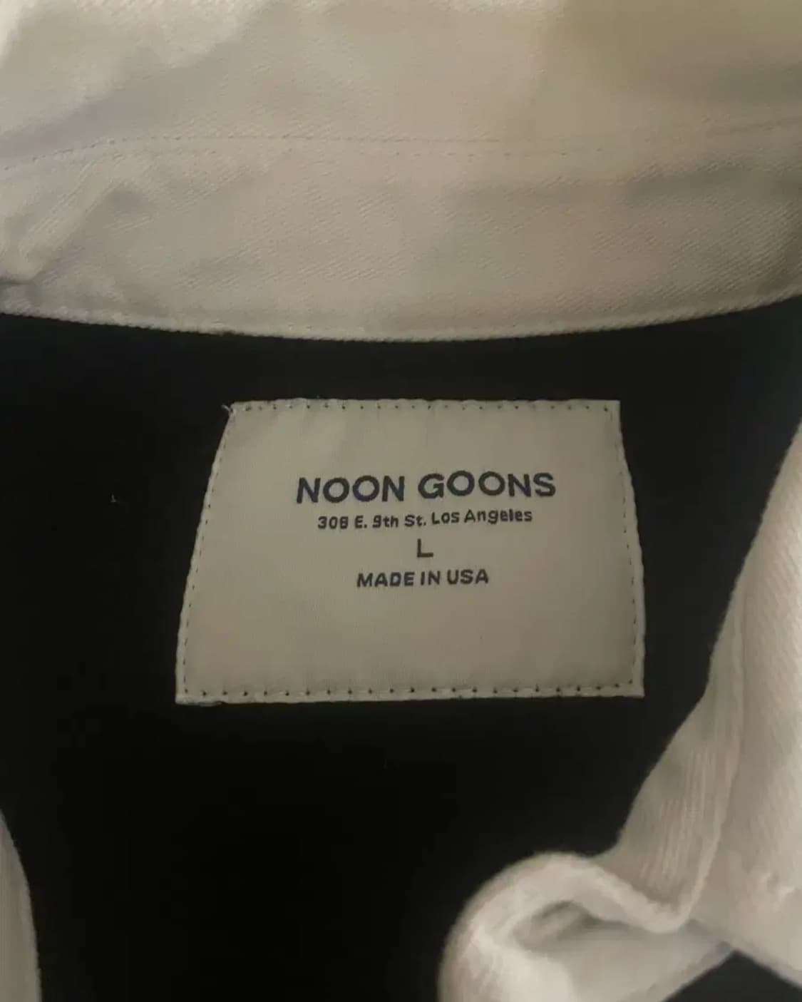 Noon goons 눈군스 후리스 럭비 셔츠 맨투맨 L 상품이미지5