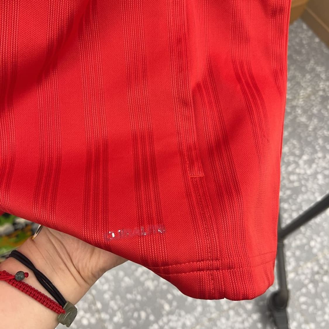 아디다스 삼선 백프린팅 트랙탑 집업 져지 105 C05014  상품이미지5