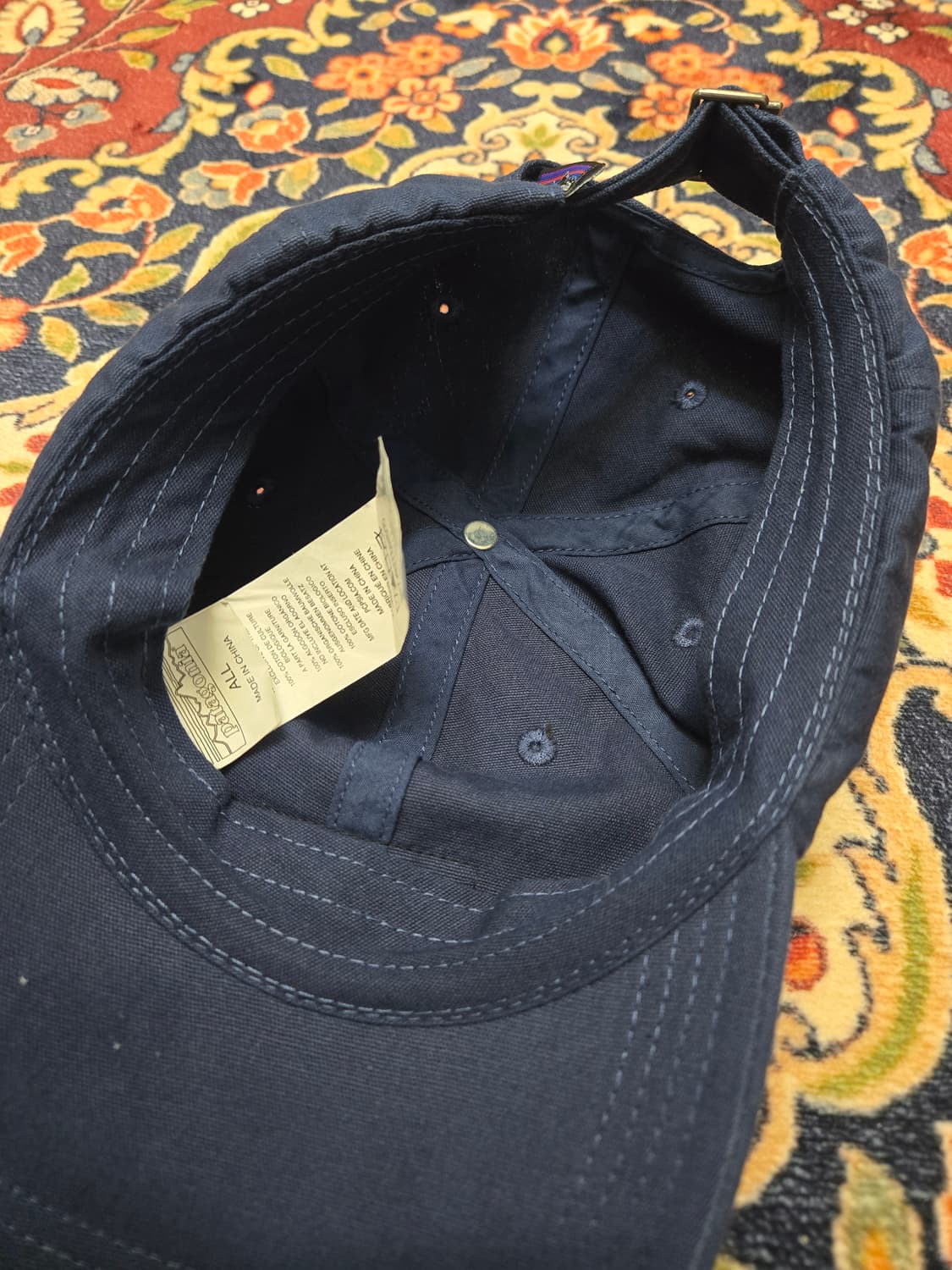 파타고니아(Patagonia) 로고 캡 (네이비) 상품이미지6