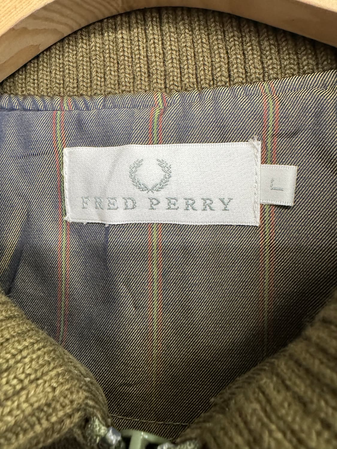 프레드 페리 빈티지 코듀로이 블루종 자켓 상품이미지3