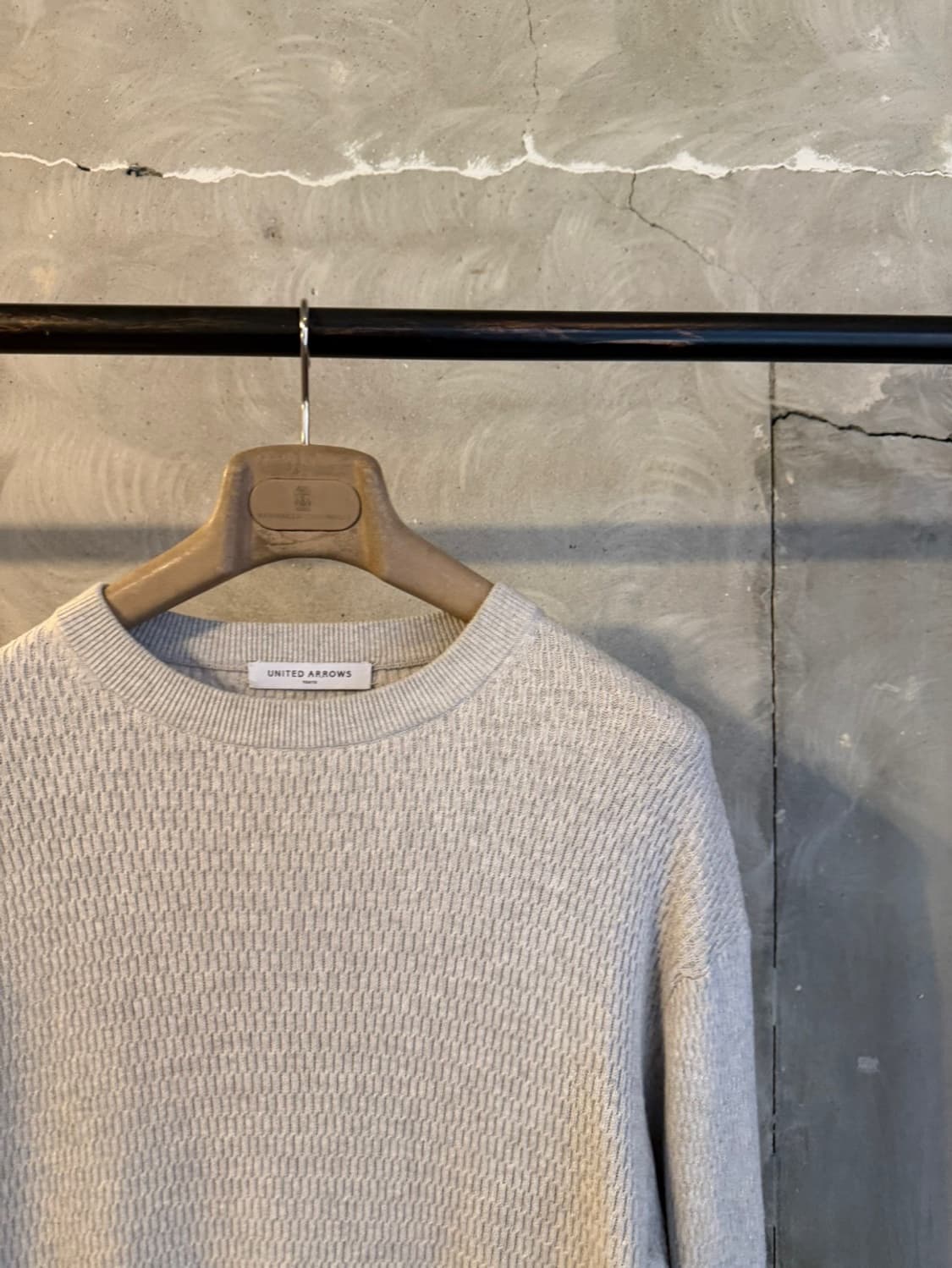 유나이티드 애로우 도쿄 크루넥 니트 100 상품이미지4
