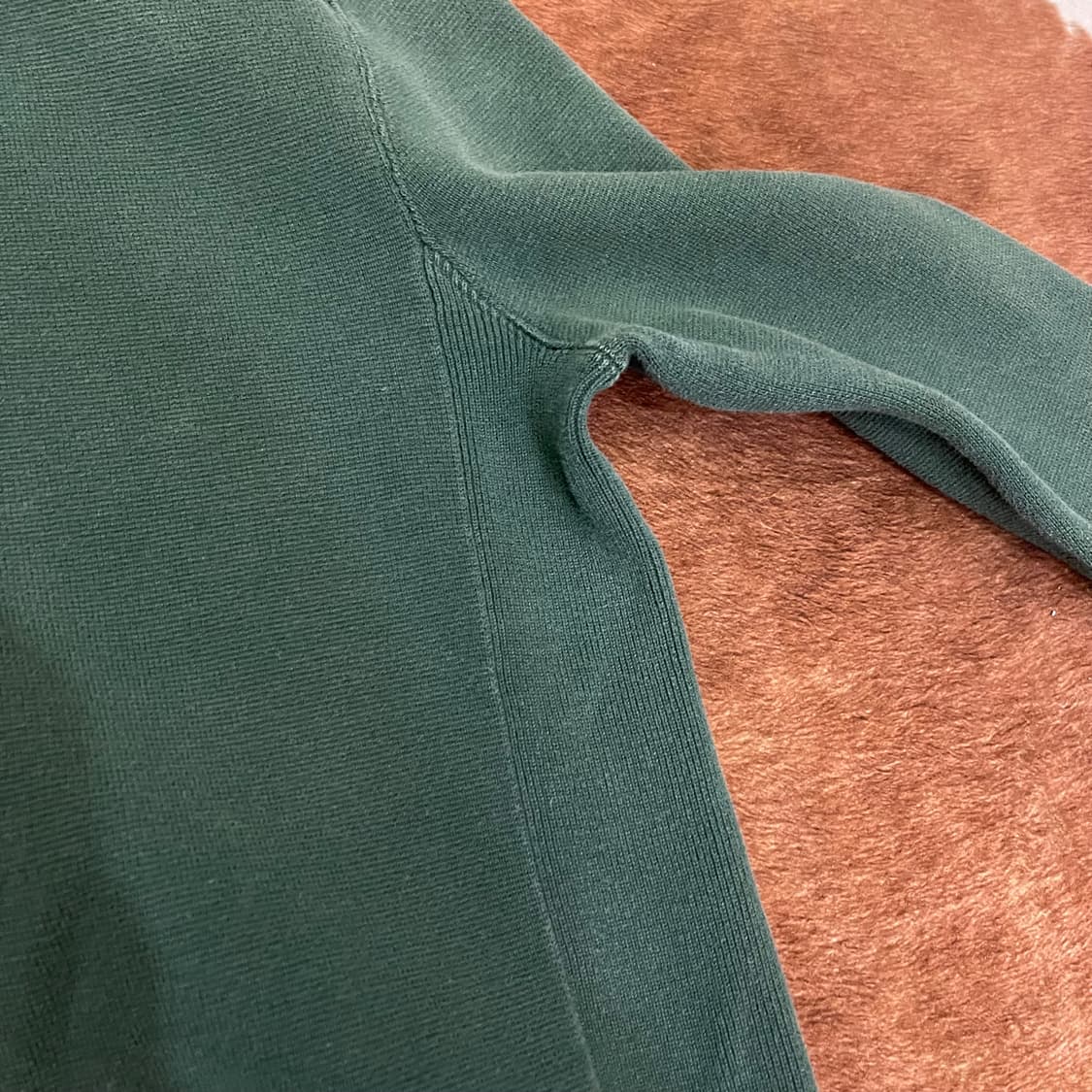 폴로 랄프로렌 패치 그린 반집업 스웨터 상품이미지8