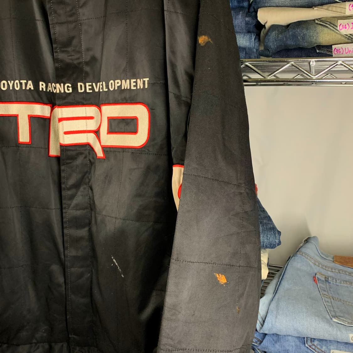 [L] Fast Eddie 토요타 모터 스포츠 레이싱 자켓 상품이미지5