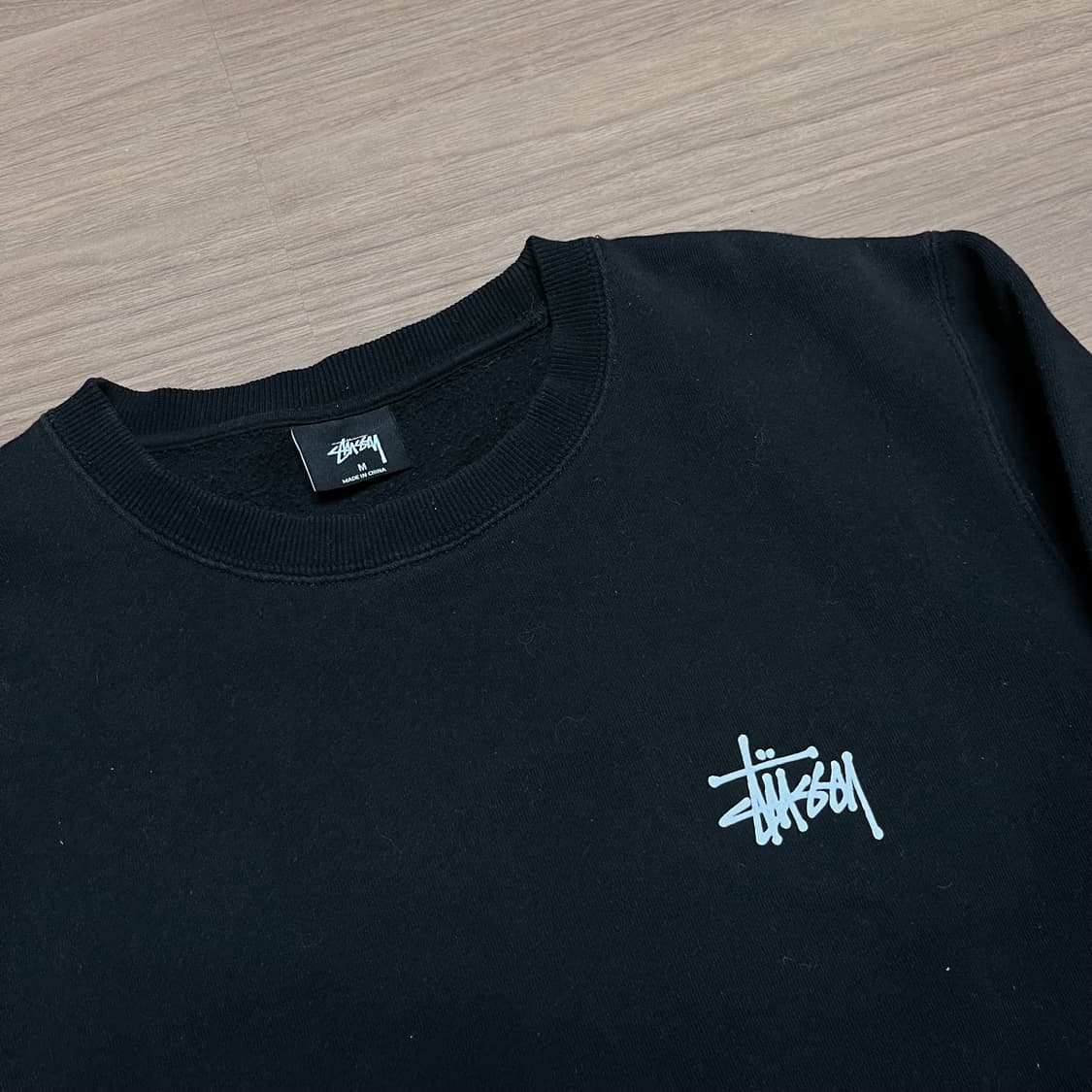 100 스투시 베이직 맨투맨 상품이미지3