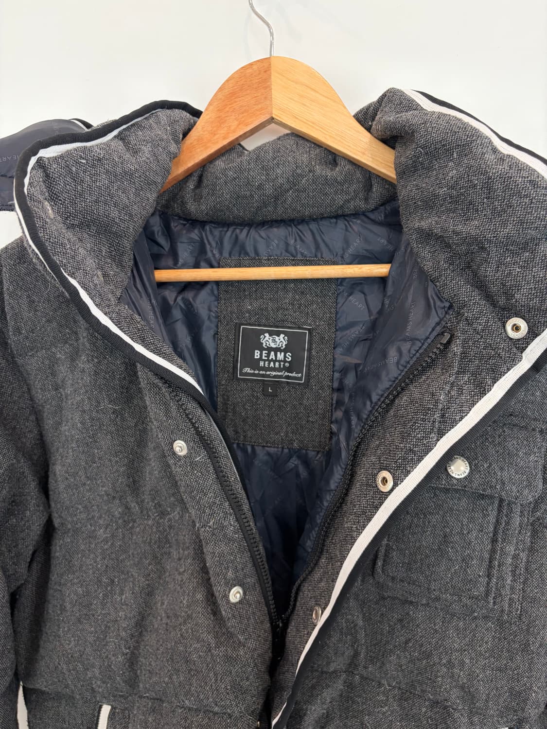 빔즈 하트 남성 패딩  상품이미지5