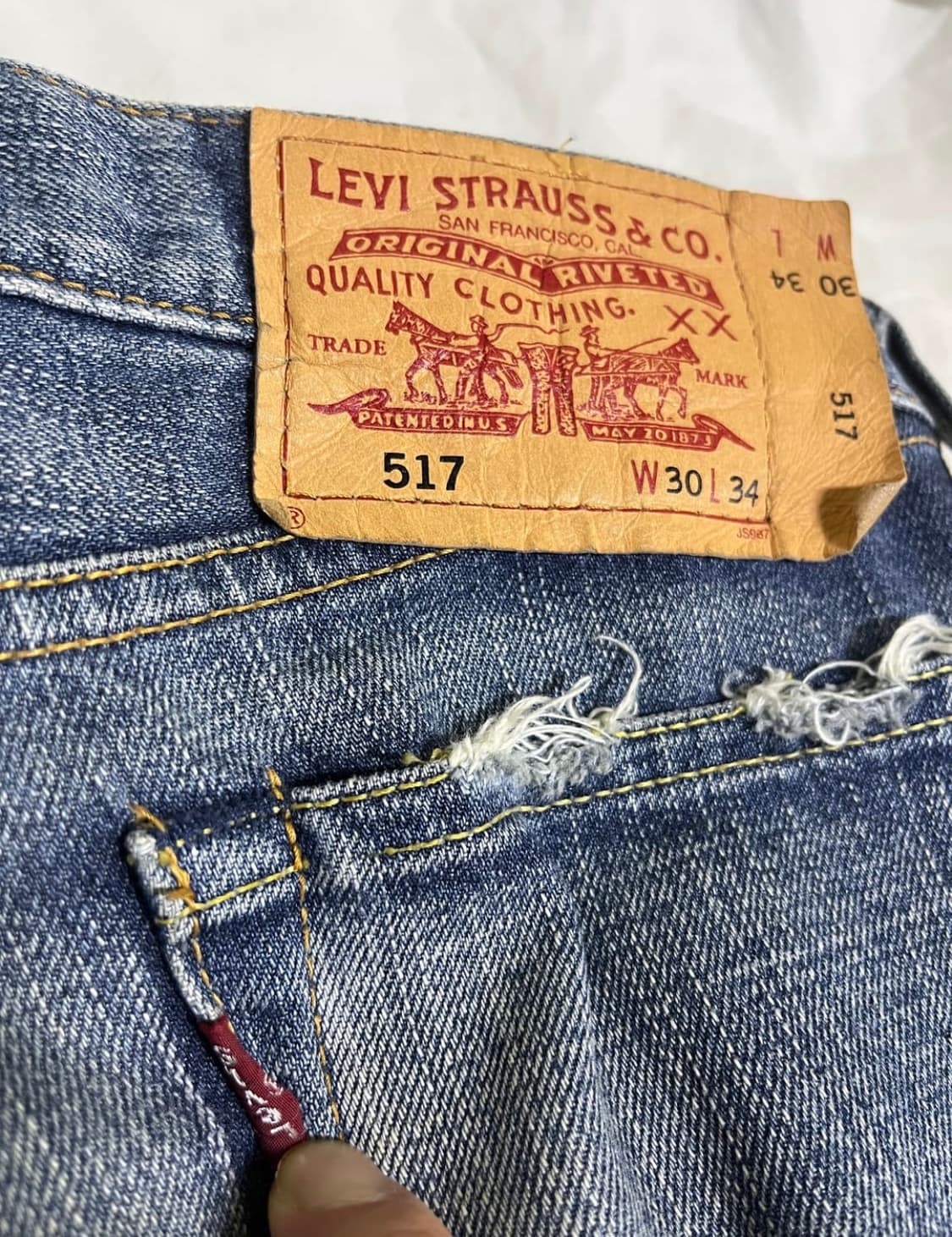 리바이스 517 00’s jp 상품이미지5