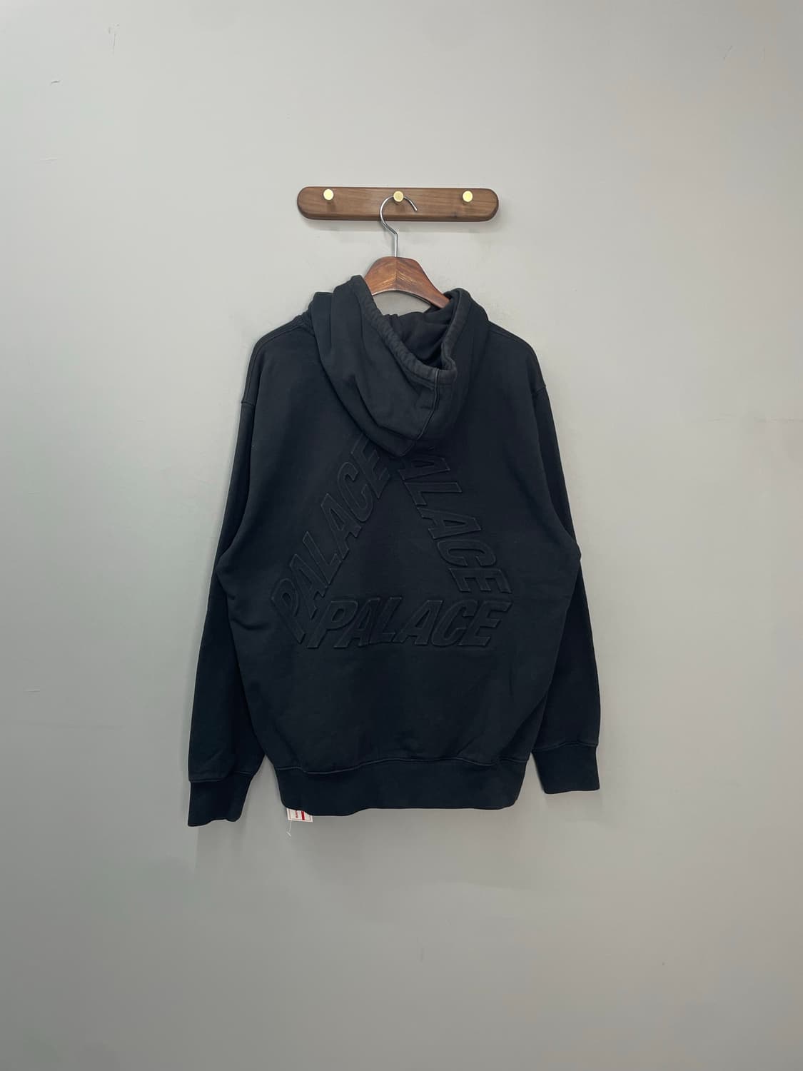 팔라스 빅로고 블랙 후드티 H1179 상품이미지5