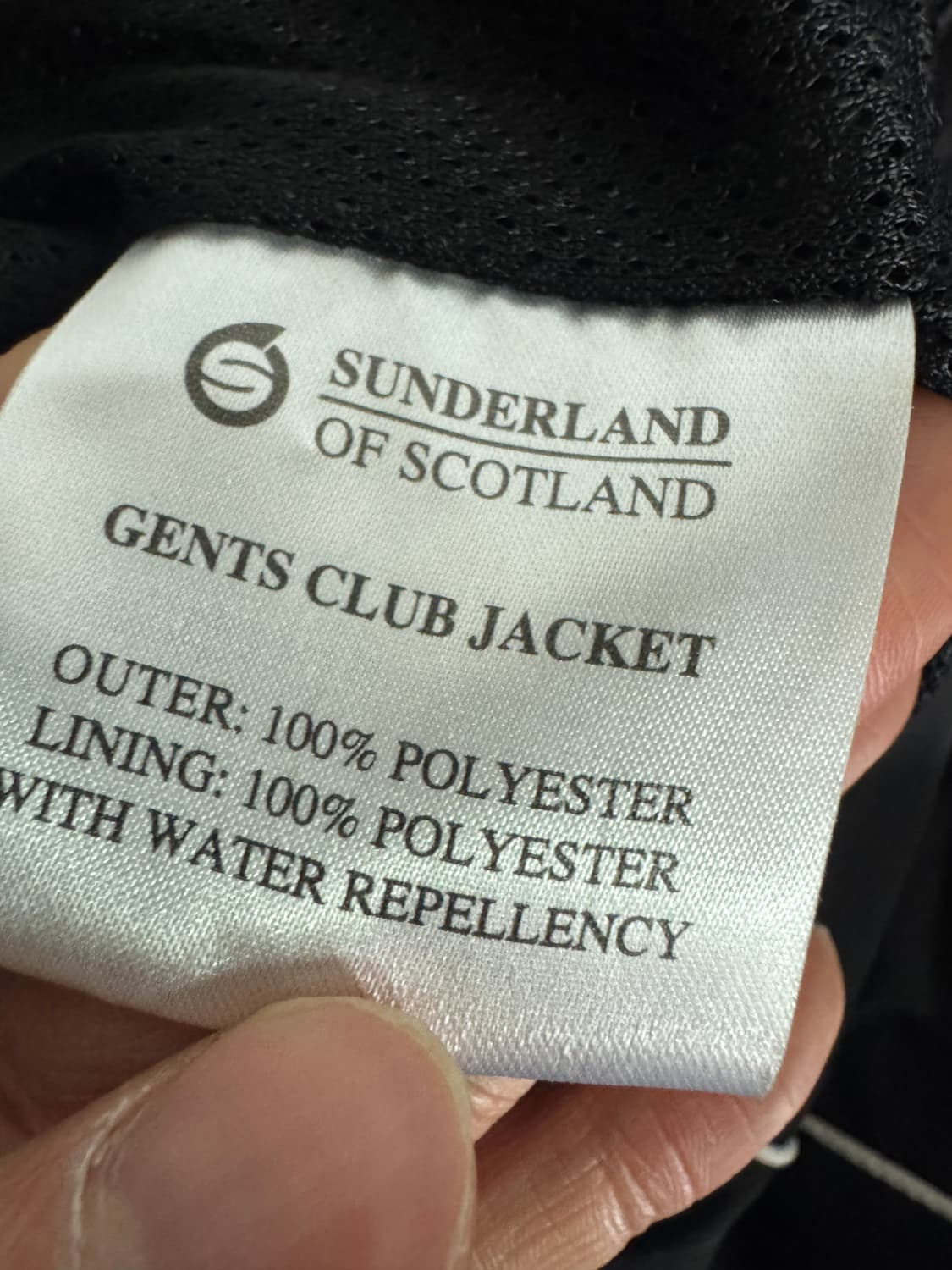 선더랜드 sunderland 골프 바람막이 반집업 아노락 XL ~ 상품이미지4