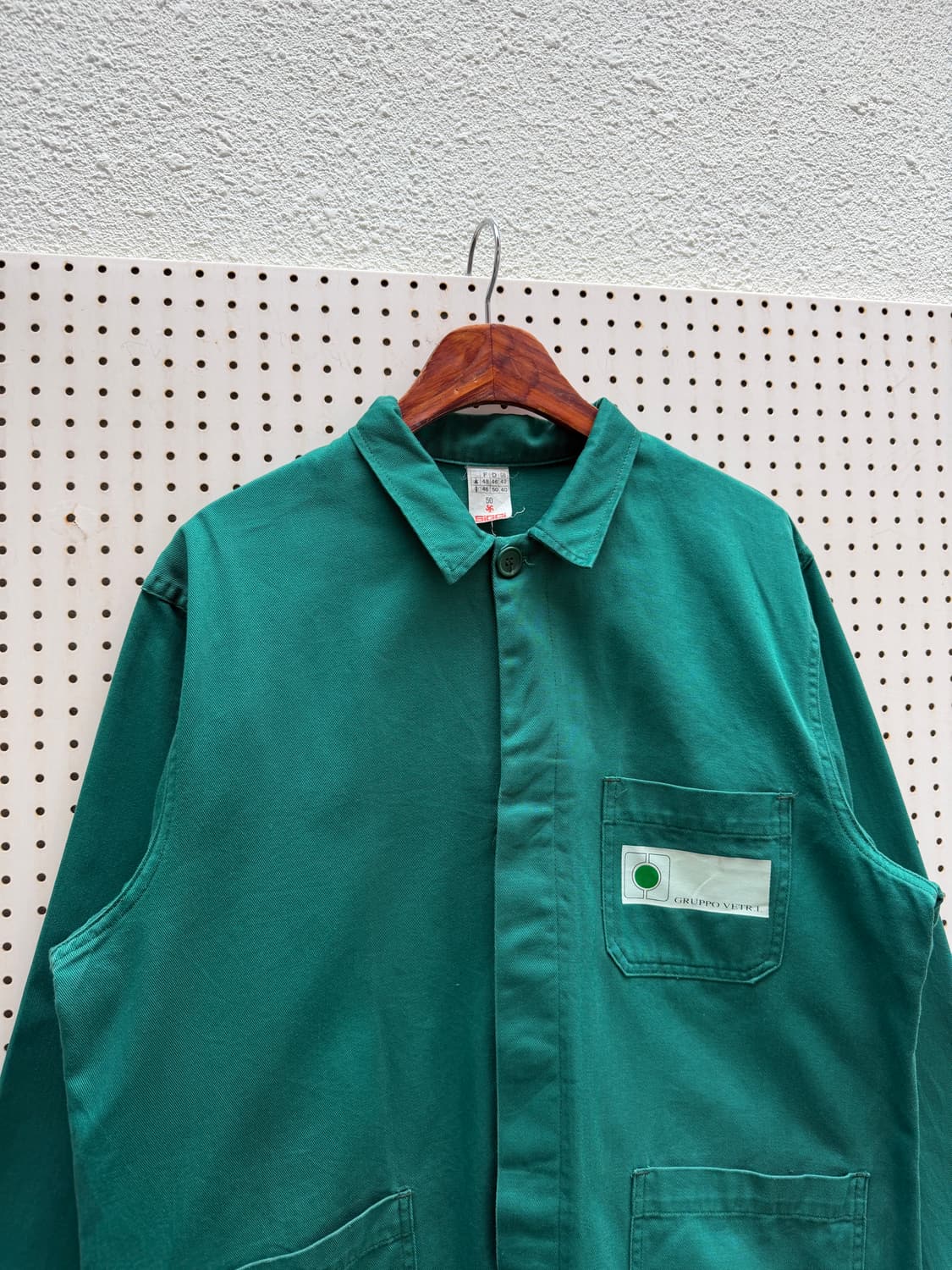 80s SIGGI ITALIAN GREEN EURO 그린 프렌치워크자켓 상품이미지5
