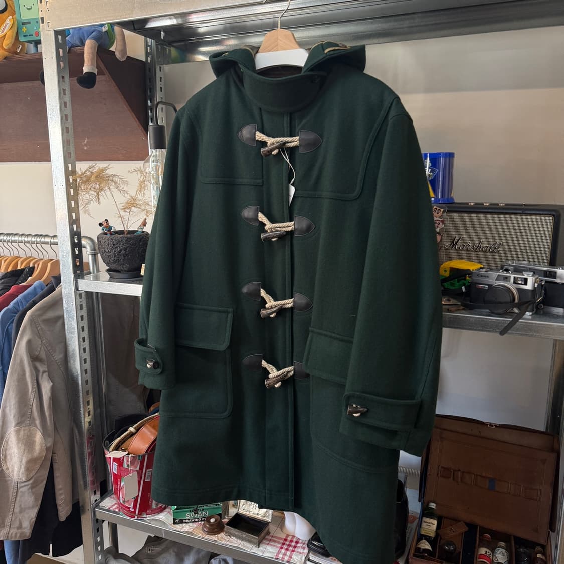 맨즈 비기 BY 타케오 키쿠치 오버사이즈 더플코트  상품이미지1