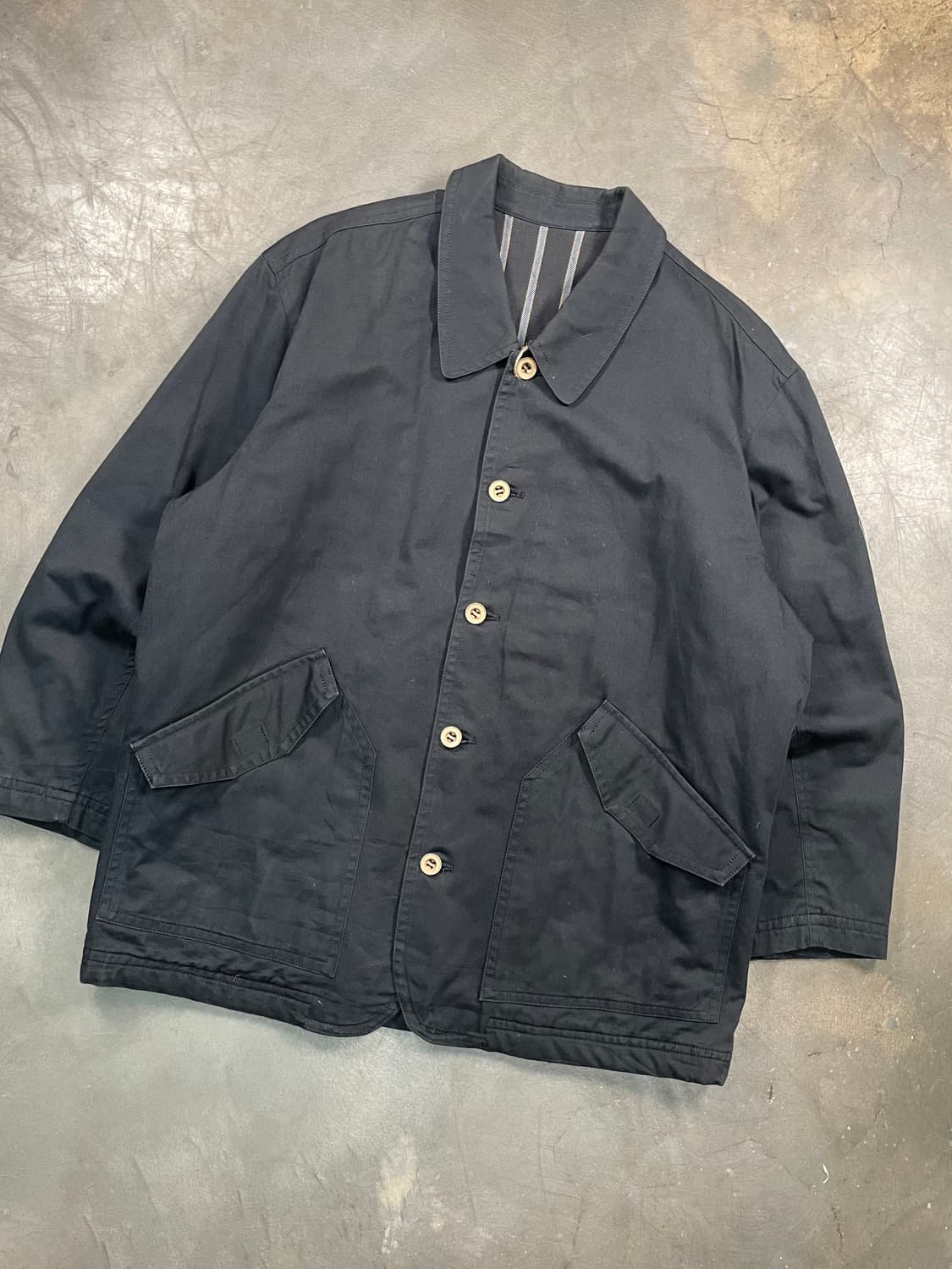 재팬 빈티지 백 패치 코트 자켓 상품이미지2