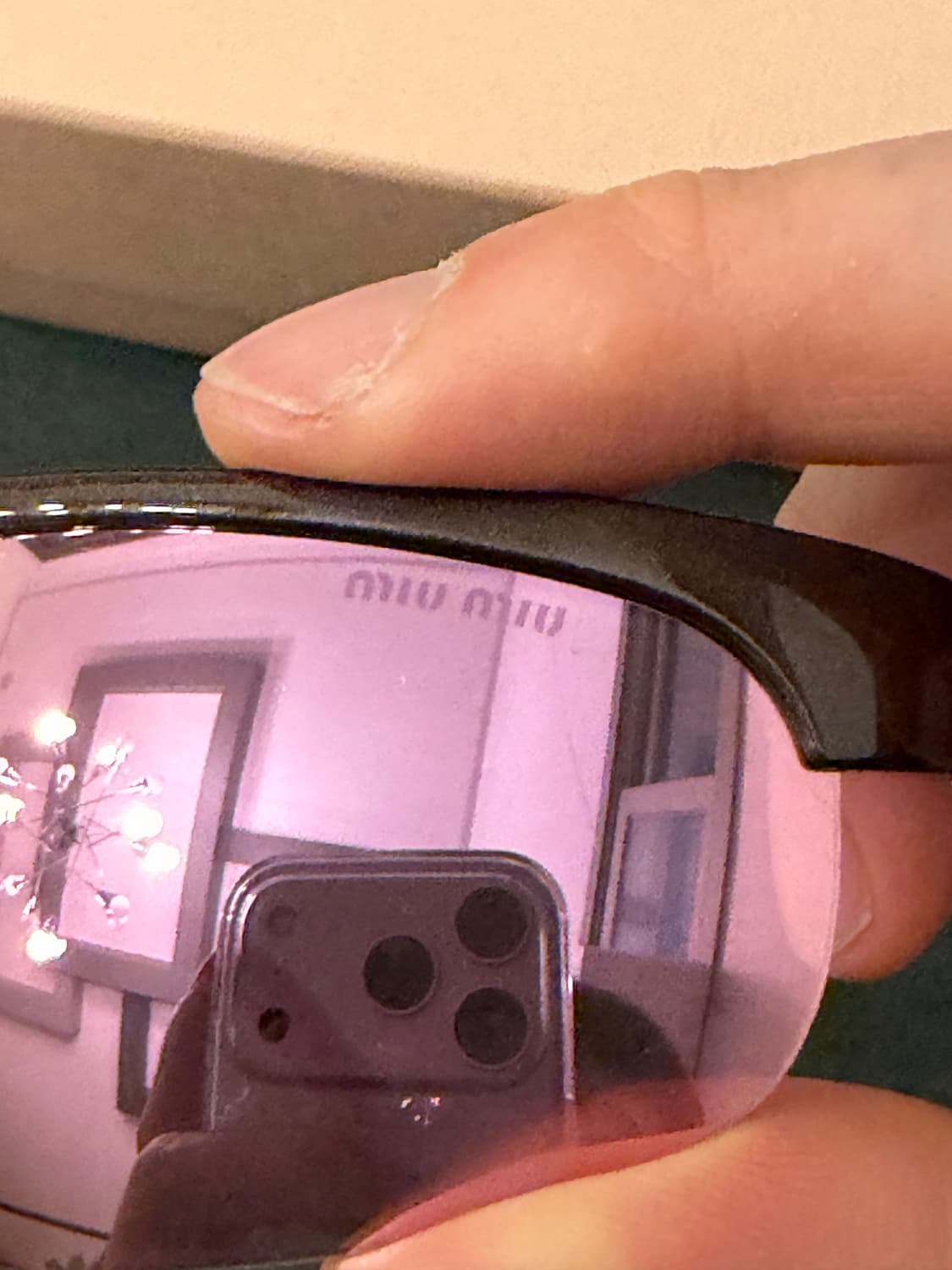 미우미우 틴트 선글라스 상품이미지9