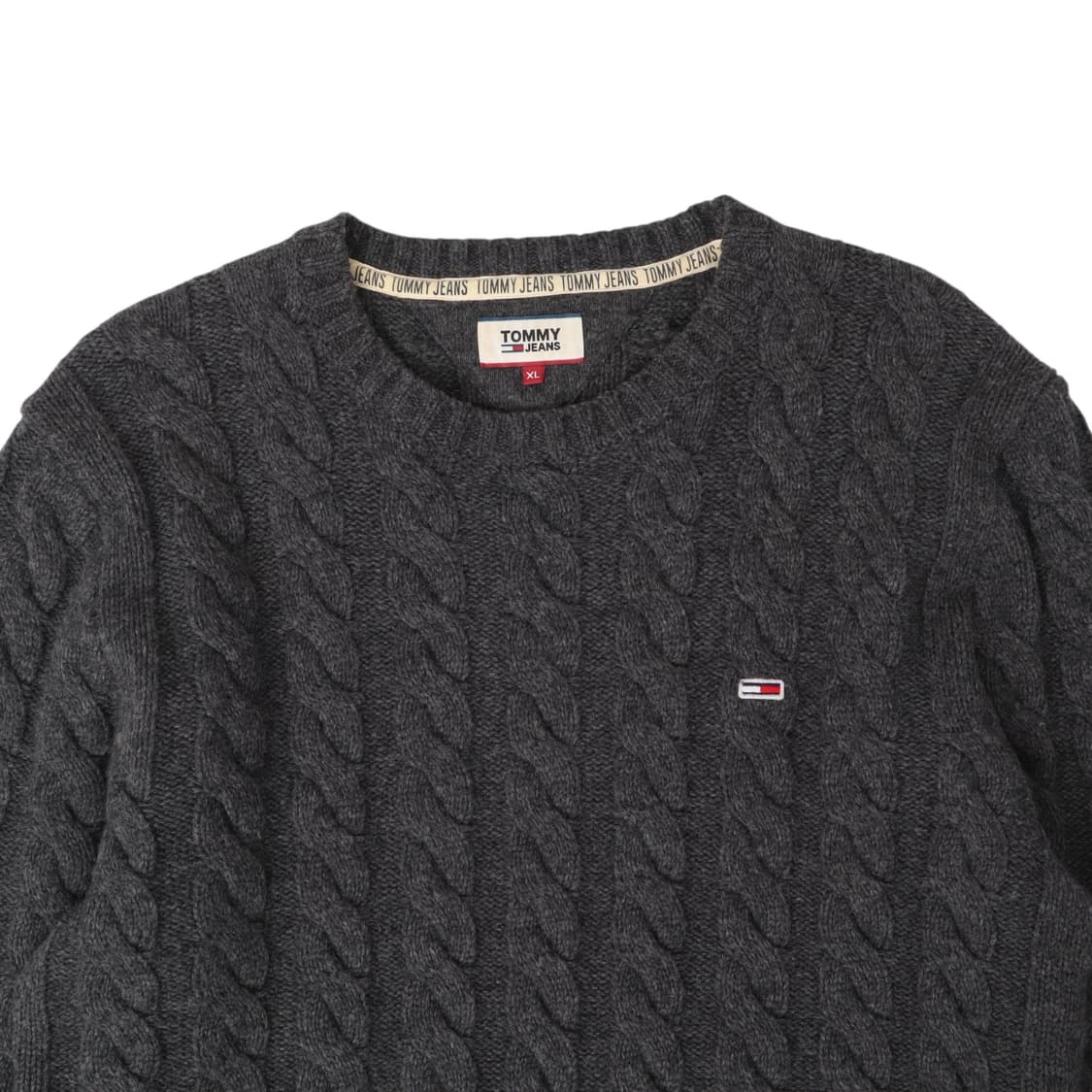 타미진스 그레이 울 케이블 니트 상품이미지2