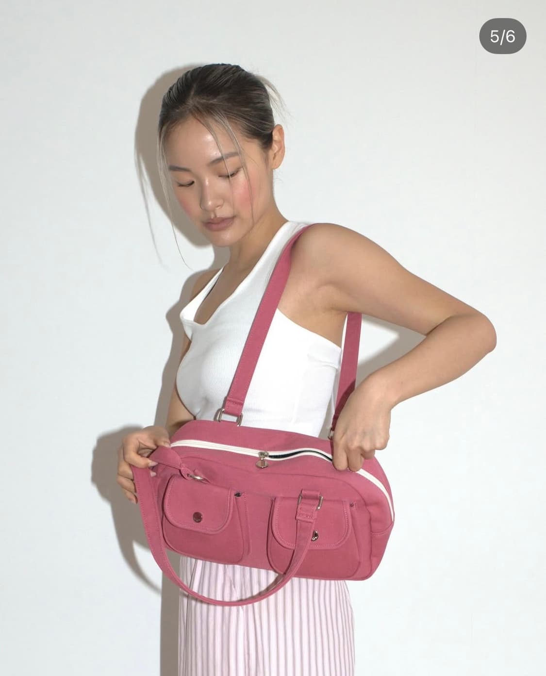 KUL 큘 포켓백 / 숄더백 pink Y2K 가방 상품이미지6