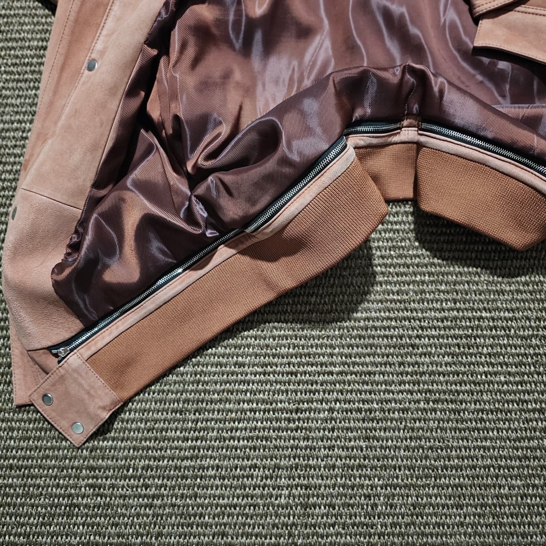 솔리드옴므 가죽자켓 브라운 50  상품이미지9