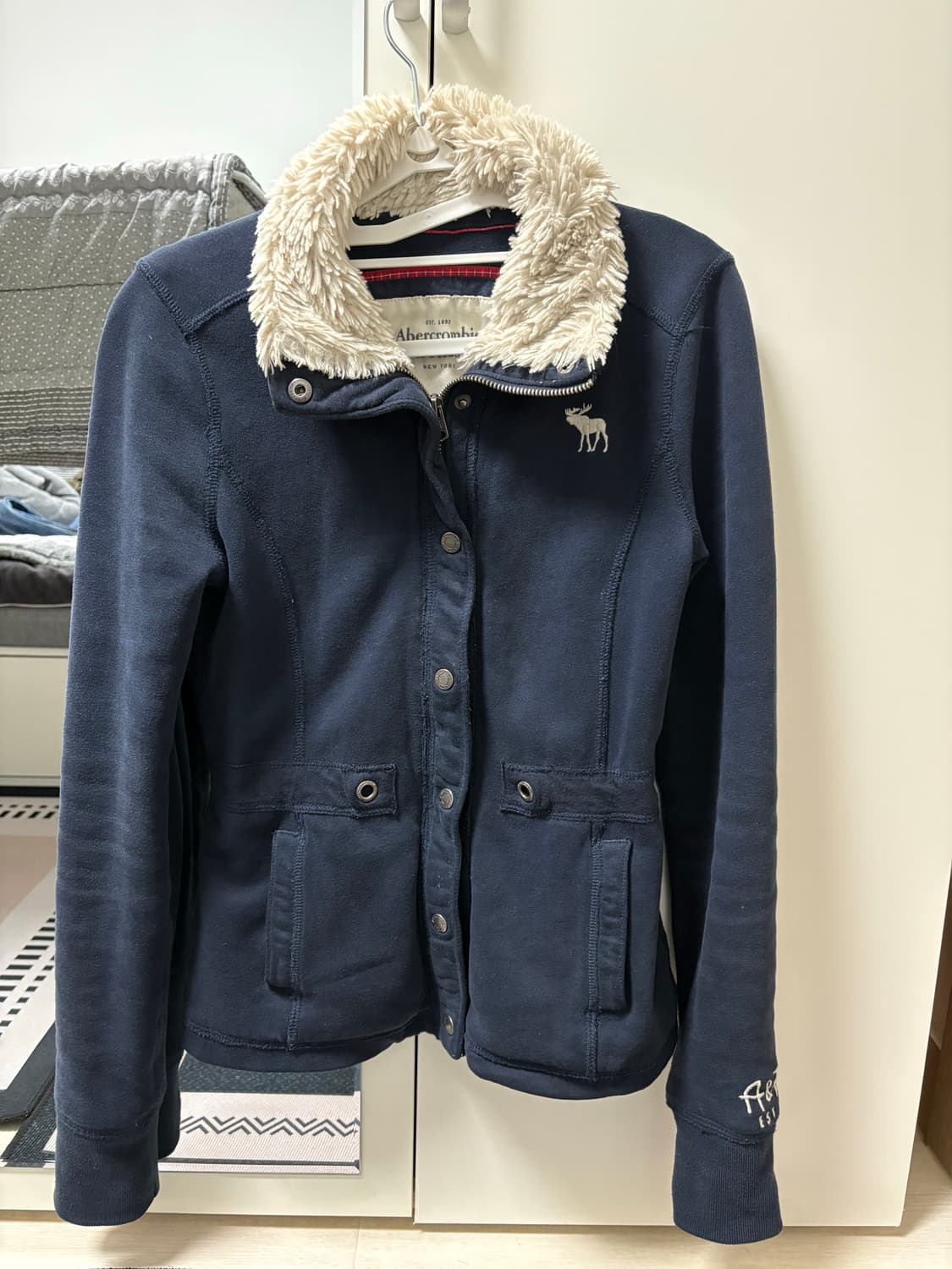 아베크롬비 양털집업 상품이미지2