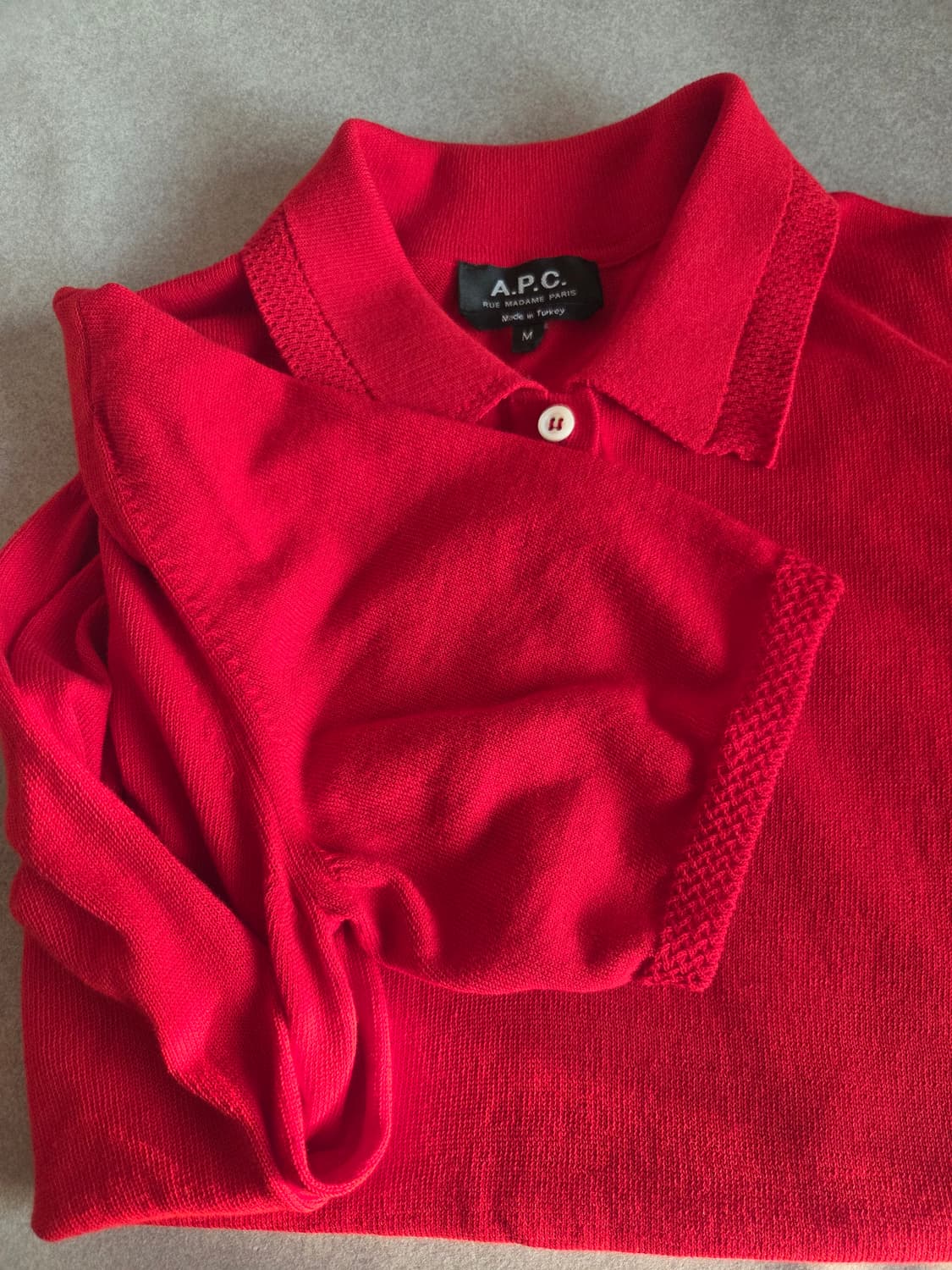 A.P.C 100% cotton knit M 상품이미지4