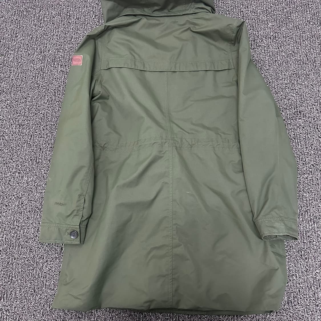 노스페이스 여성 롱 트랜치 코트 자켓 점퍼 카키 95(M) 상품이미지4