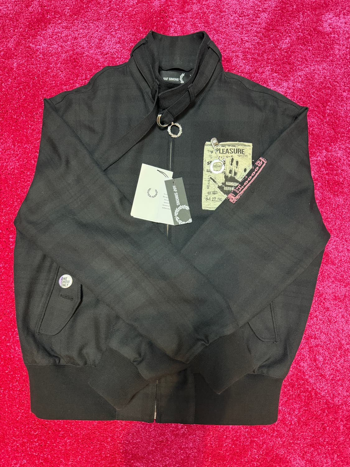 라프시몬스 프레드페리 헤링턴 자켓 상품이미지1