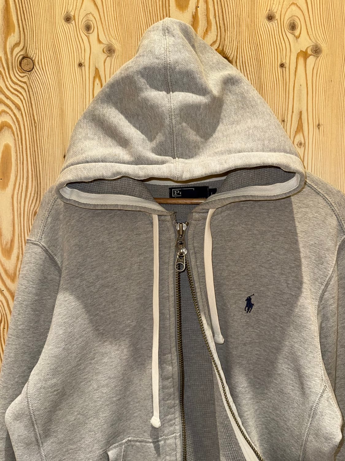 폴로 랄프로렌 투웨이 와플 후드집업 상품이미지3