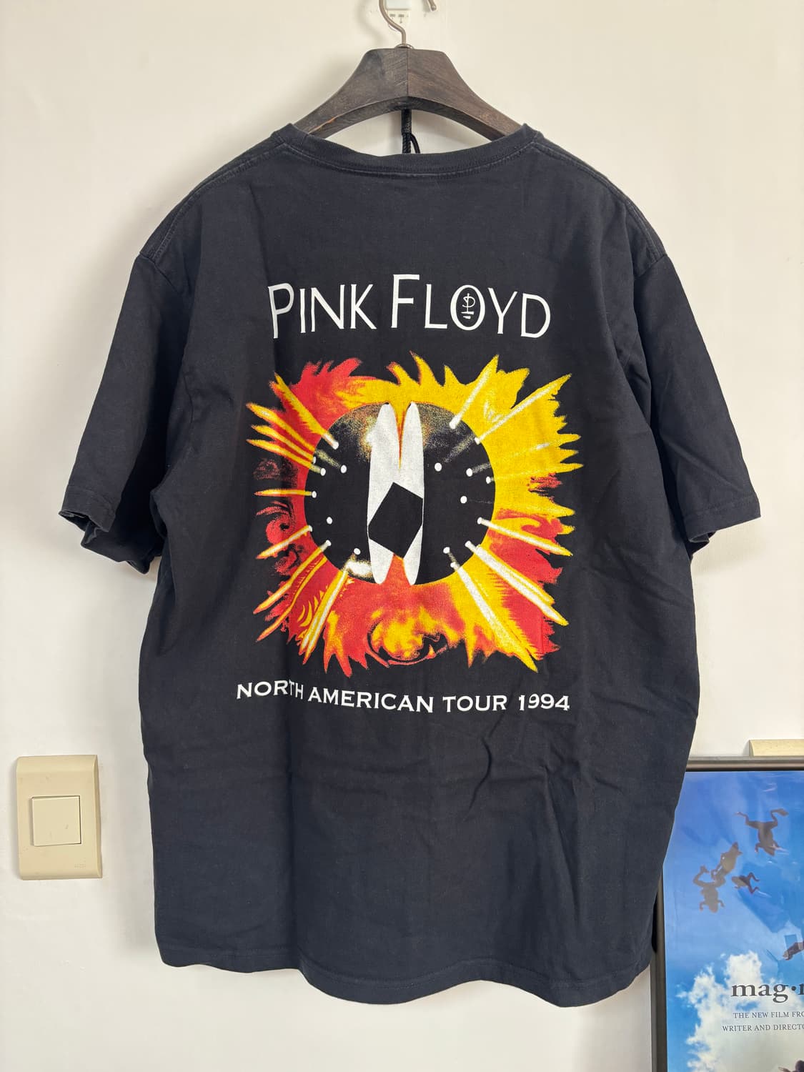 핑크플로이드 마하그리드 콜라보 1994 투어 티셔츠 상품이미지4
